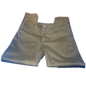 Tenseltown high rise army green pants sz. 8